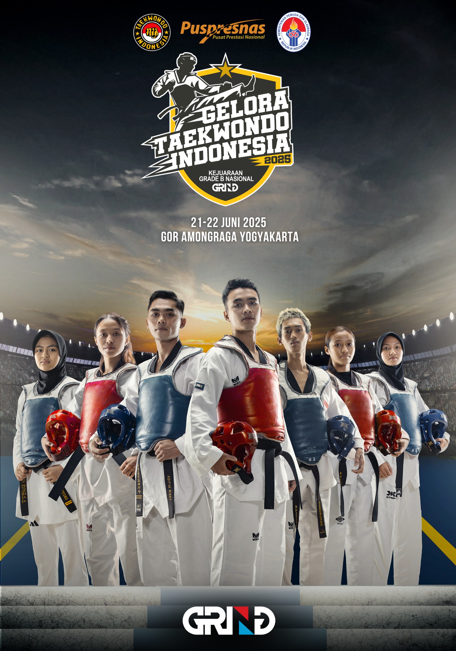 Panggung Juara Taekwondo Indonesia Panggung Juara Taekwondo Indonesia AMIKOM YOGYAKARTA 